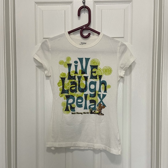 Disney Live, Laugh, Relax T-Shirt - Picture 1 of 8